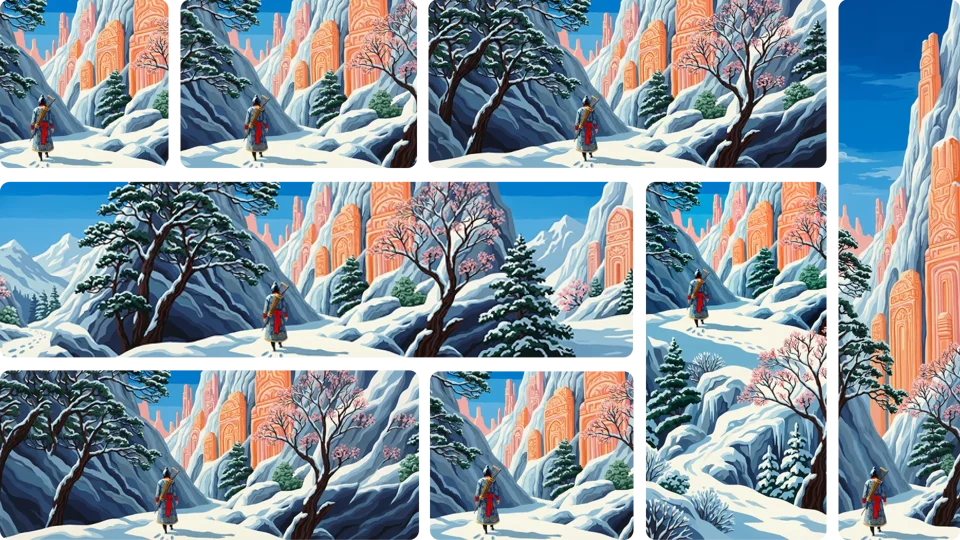 2K/4K 고해상도 렌더링